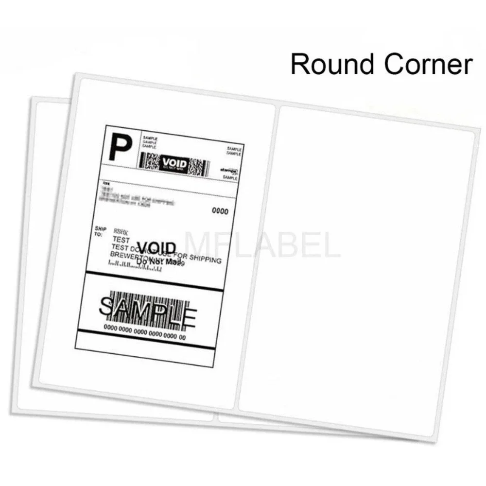 1000 Shipping Labels 8.5